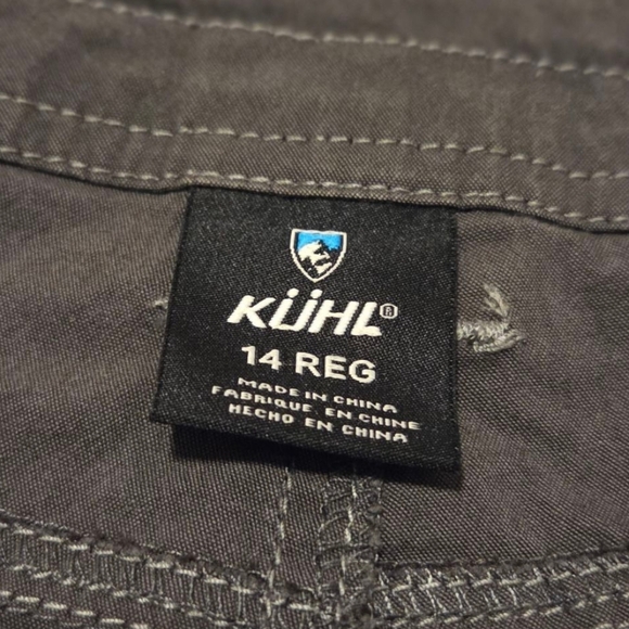 Kuhl Splash Roll-Up Pant Cargo Pockets Adjustable To Capri Women's Size 14 Gray - Picture 5 of 11